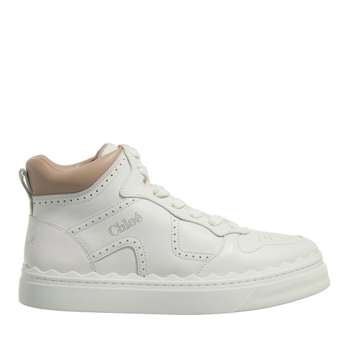 Chloé High-Top Sneaker Lauren Light Nude