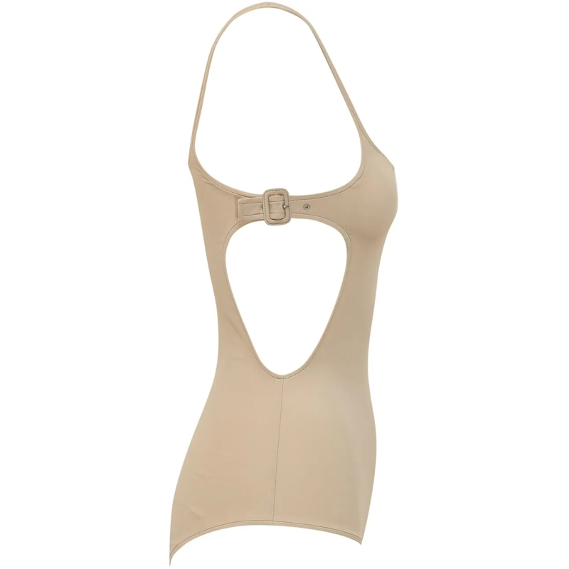 Courrèges  Costume Intero Cut-Out beige(Image 3)