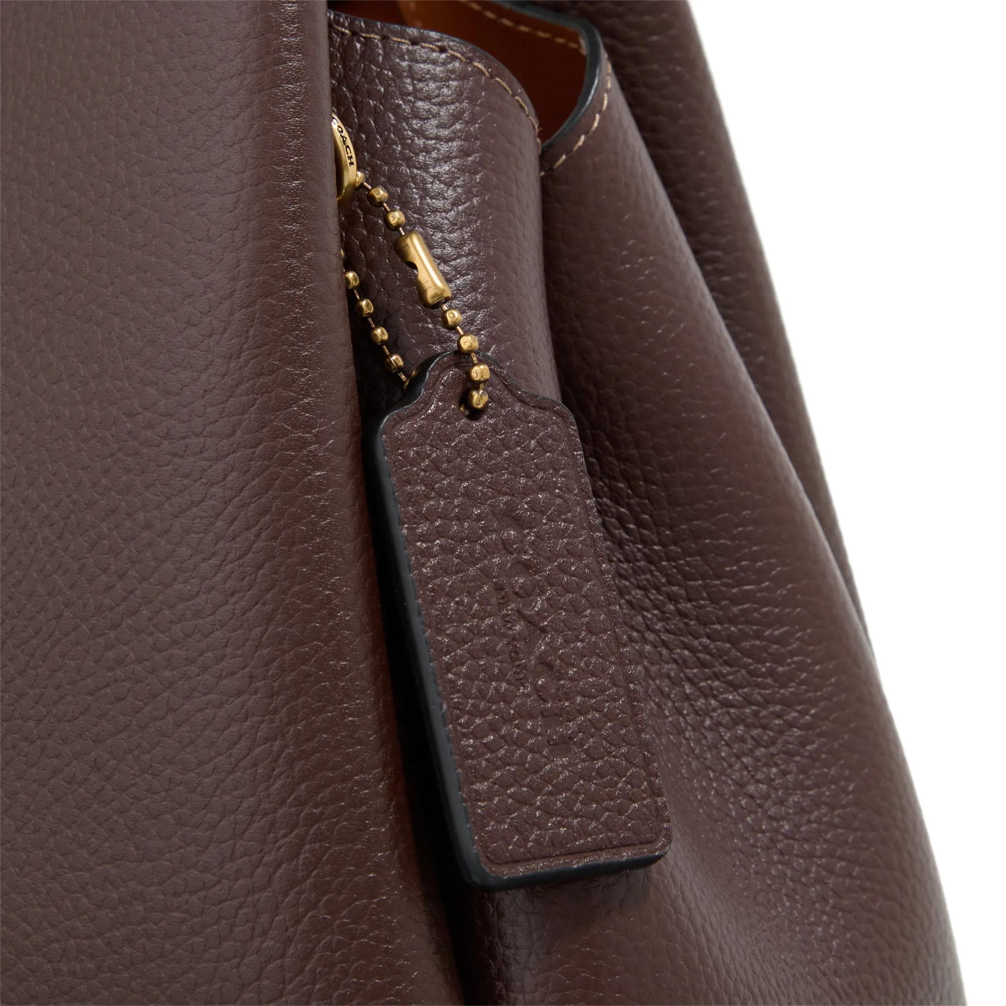 Coach Crossbody bags Polished Pebble Leather Lana Shoulder Bag 23 in bruin