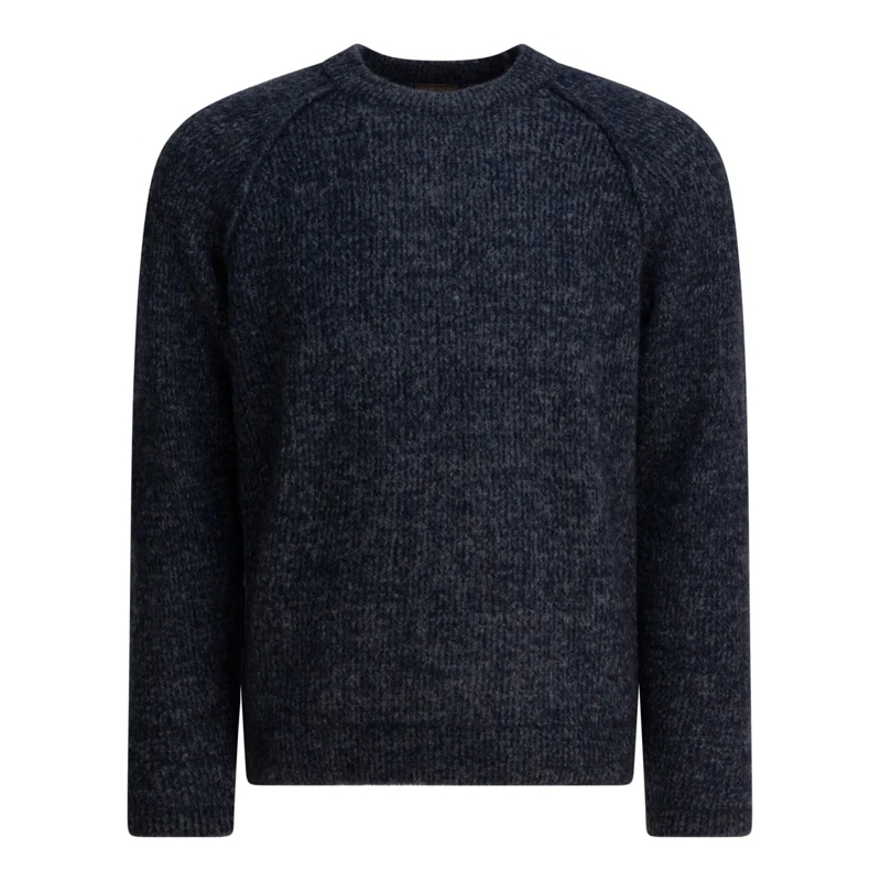 Rakki' Trui Wool Crew Neck Sweater Blue