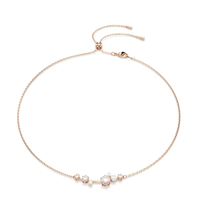 Swarovski Medium Halsketting Constella Kette Roségold