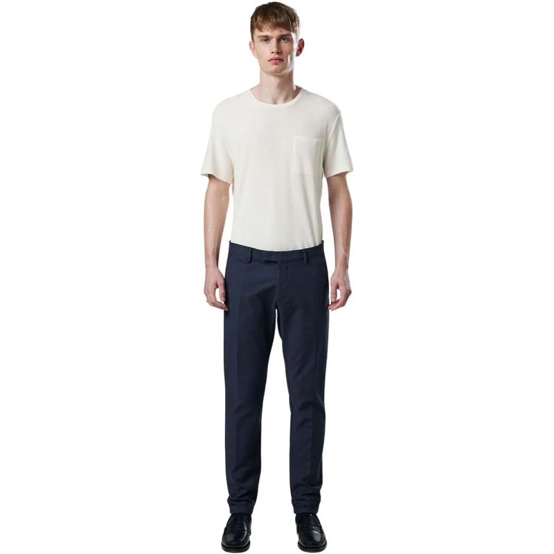 NN. 07  No Nationality Scott Pantalons Donkerblauw Scott 1 blau(Image 3)