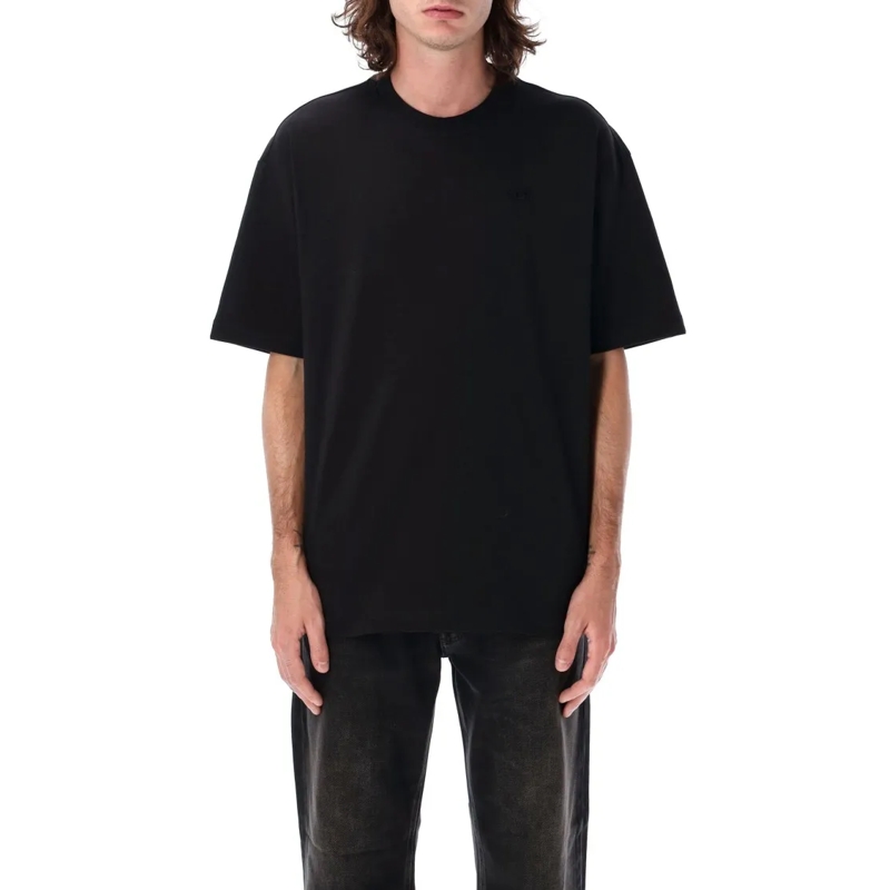 Diesel T-Shirt T-Boggy-Megoval-D T-Shirt With Tonal And Contrasti Black