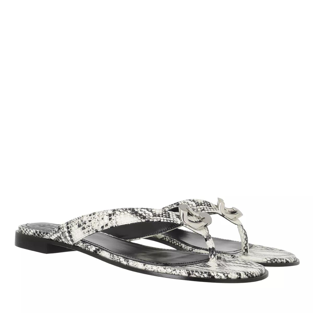 Givenchy Sandalen & Sandaletten - G Chain Flat Sandals - Gr. 39 (EU) - in Schwarz - für Damen