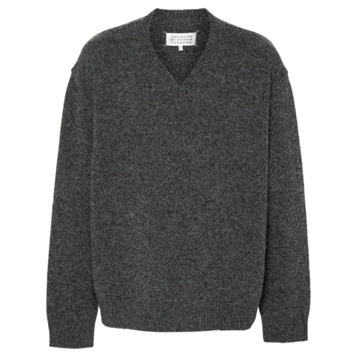 Maison Margiela Pull Wool Sweater Grey