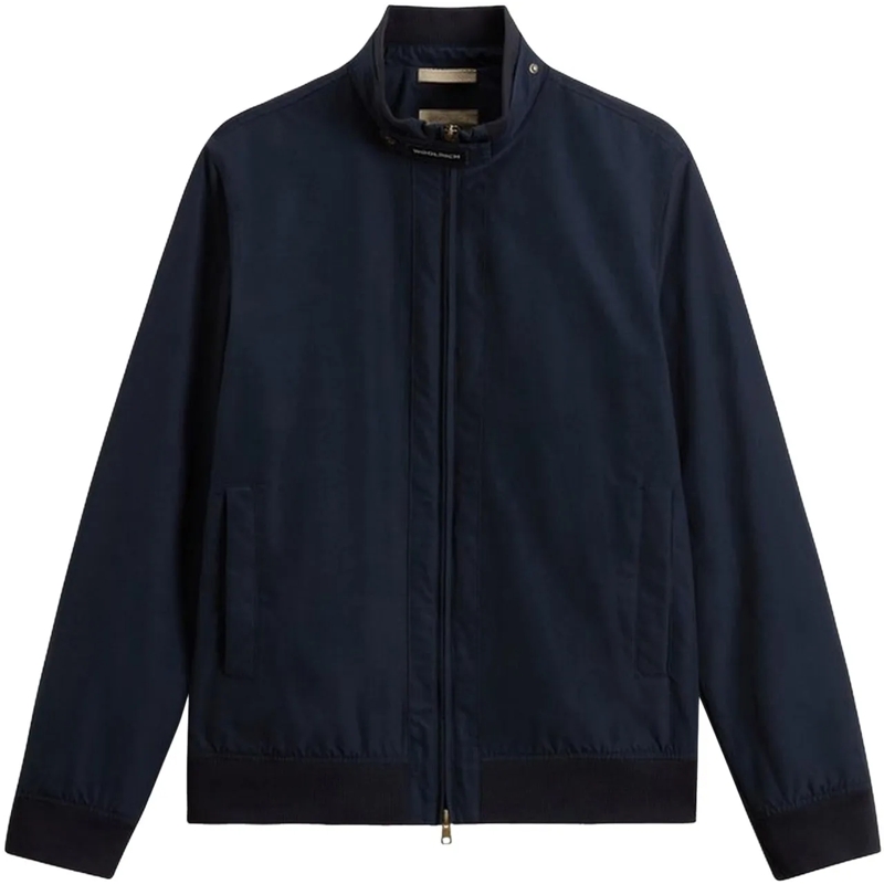 Woolrich Daunenjacke Heren Spring Lewis Bomber blau