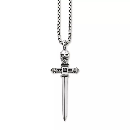 Thomas Sabo Necklace Sword Black Collier long