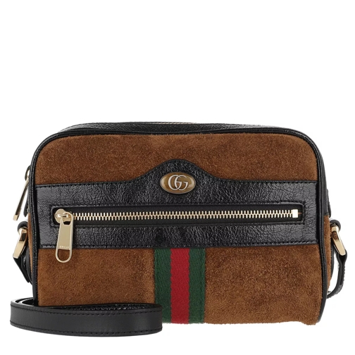 Gucci Ophidia Suede Mini Bag Nocciola Camera Bag