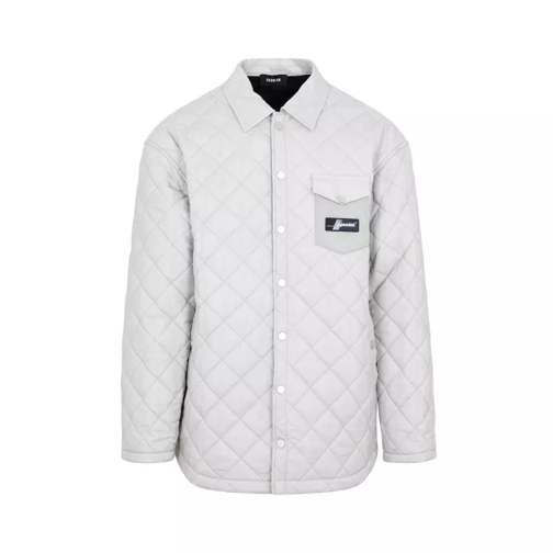 Egonlab  Grey Quilted Shirt Grey