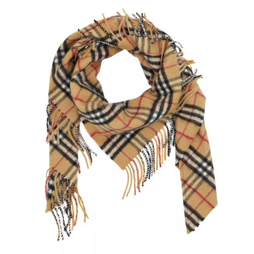 Burberry Classic Check Scarf Antique Yellow Foulard