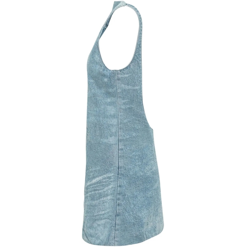 Diesel Mini-robe Abito Selune Corto con Spalline hellblau(Image 3)