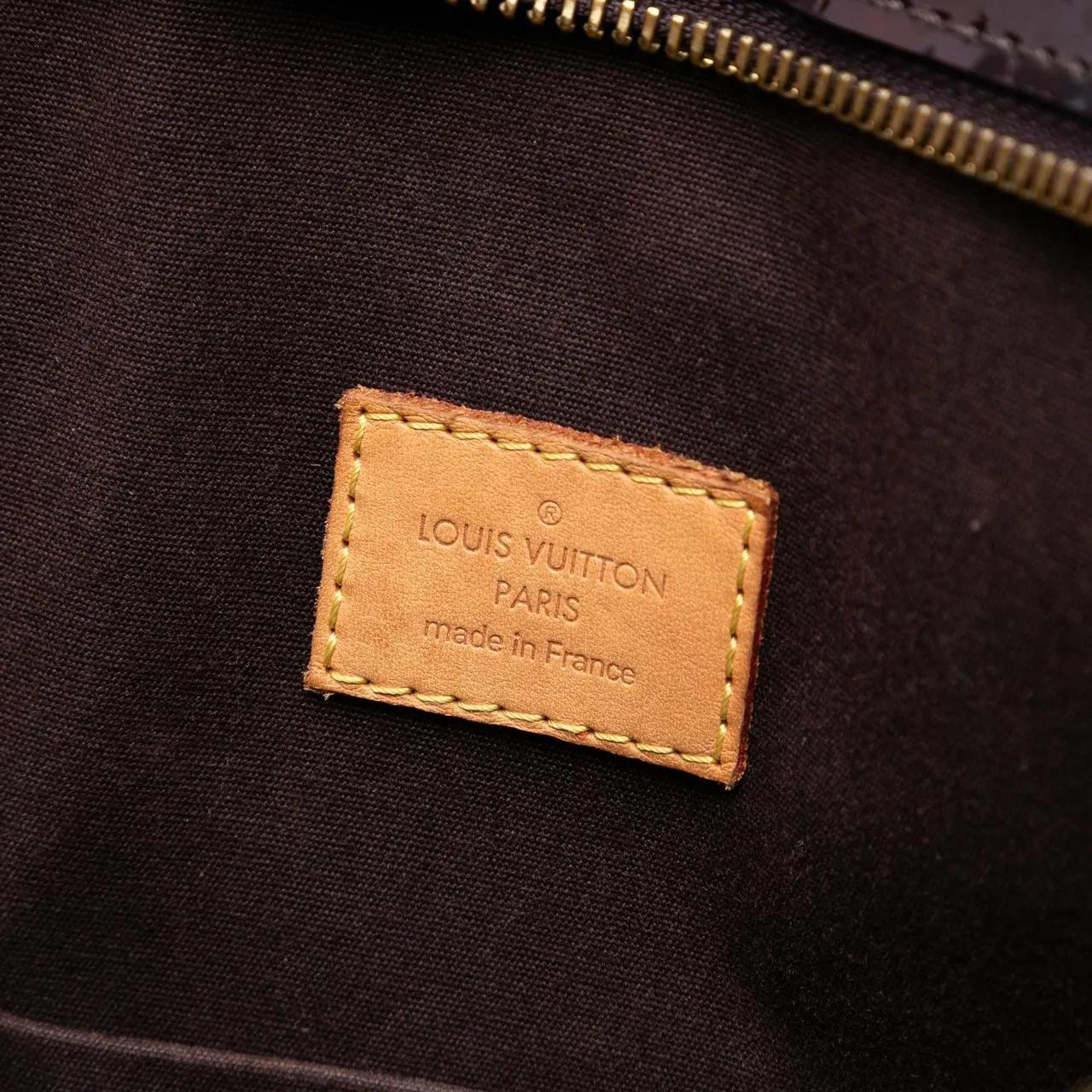 Thumbnail - Louis Vuitton Shopper - Monogram Vernis Brentwood - Gr. unisize - in Orange - für Damen