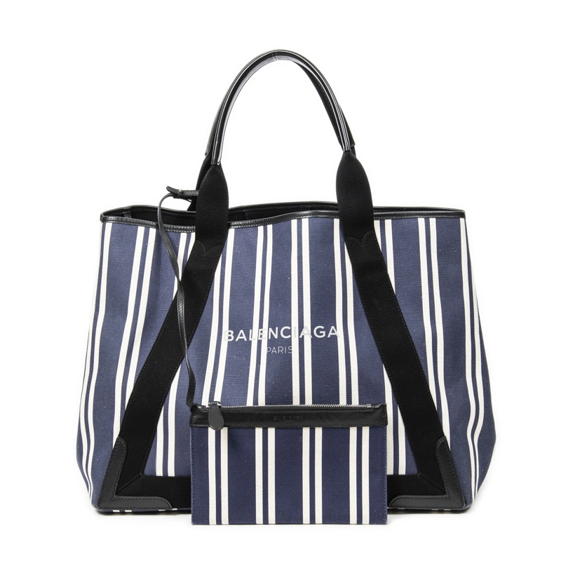 Balenciaga Crossbody Bag Large Navy Cabas blau