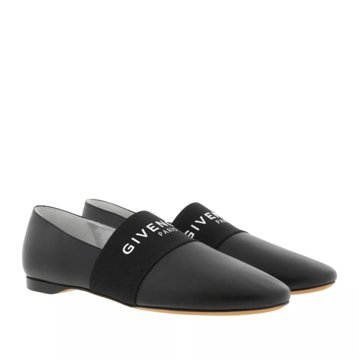 Givenchy Paris Leather Slippers Black Tacchi