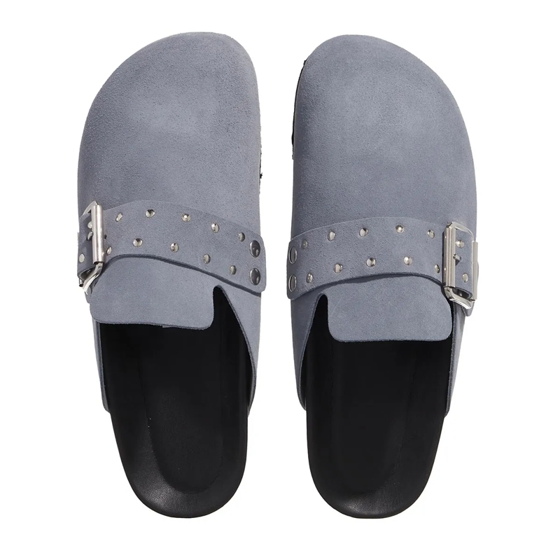 Espadrij l’originale Hausschuhe Cloq Rivet Gris(Image 5)