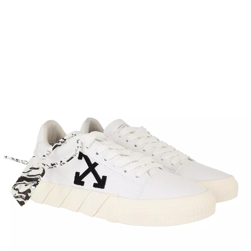 Off-White Low Vulcanized Eco Canvas White/Black Low-Top Sneaker