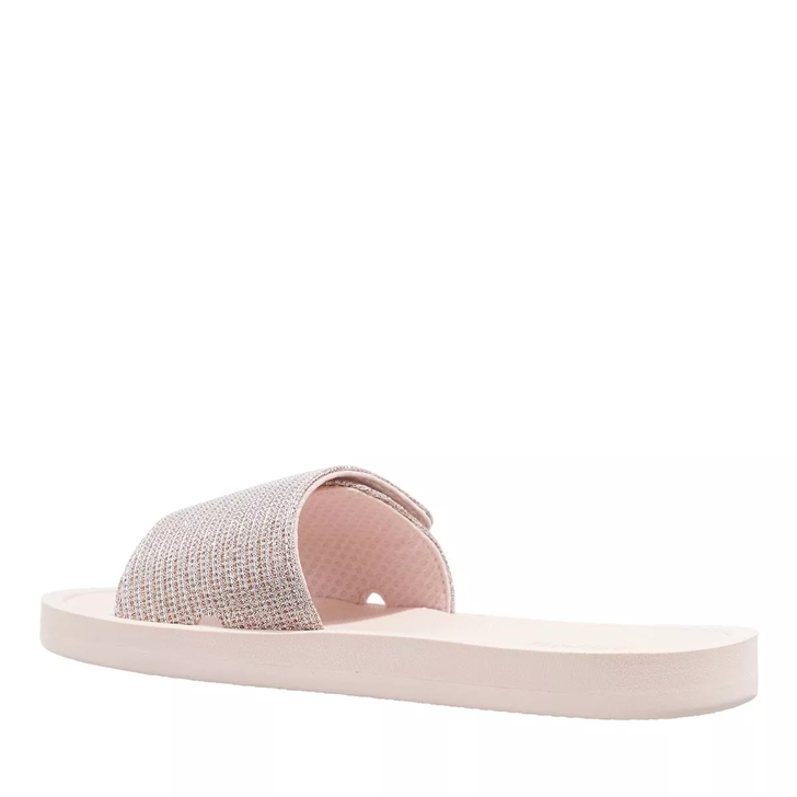 Mk rose gold slides deals