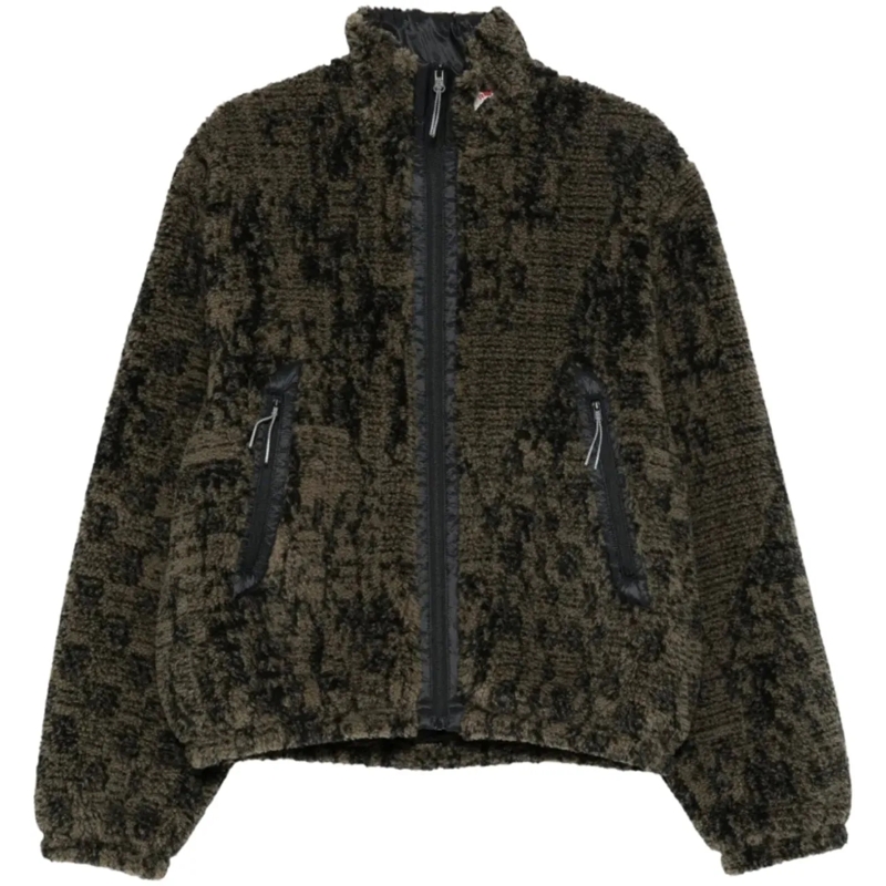 Roa Daunenjacke Ewe Furry Jacket Olive grün