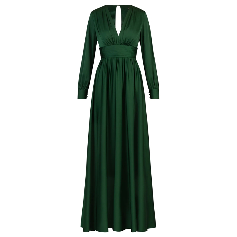 Kraimod Abendkleid Abendkleid dunkel-grün