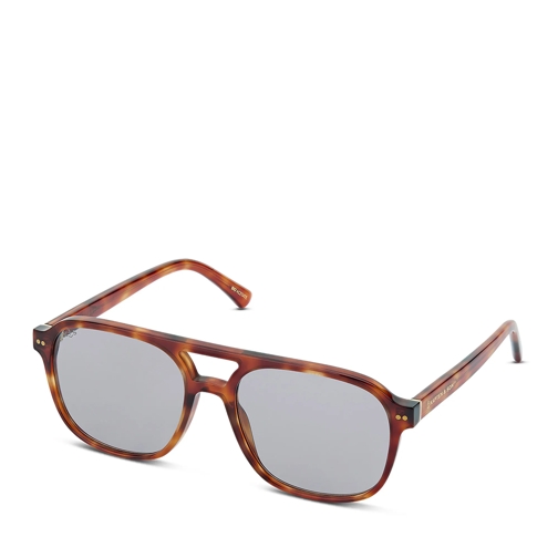 Kapten & Son Sonnenbrille Zurich Oversize Maple Tortoise Grey Maple Tortoise