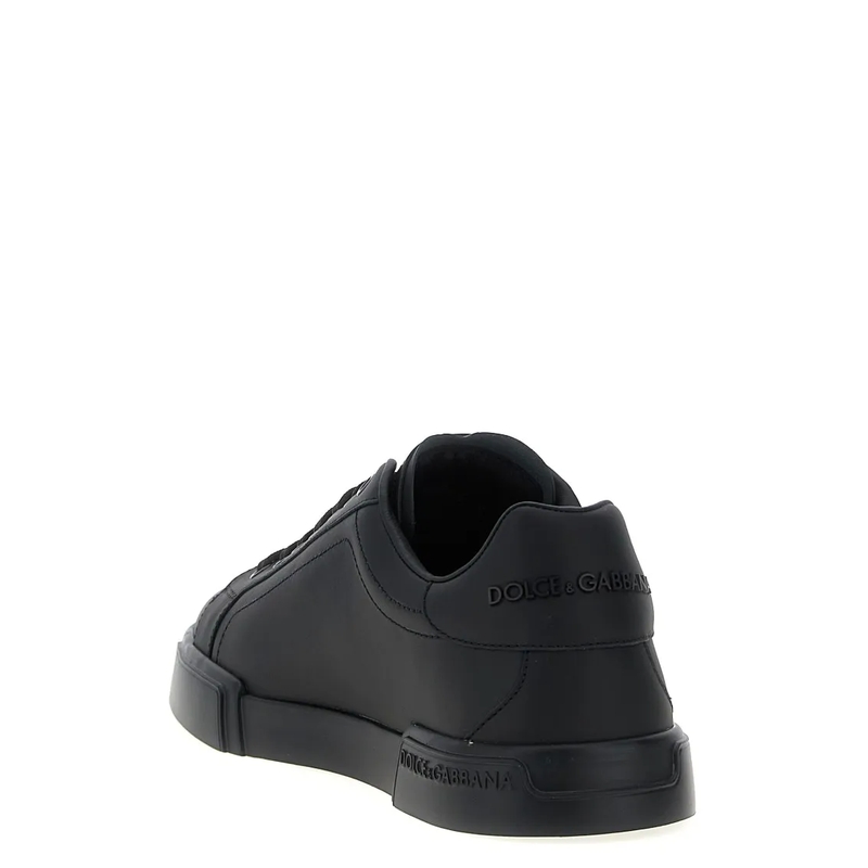 Dolce&Gabbana Low-Top-Sneaker 'Portofino' Sneakers Black(Image 3)