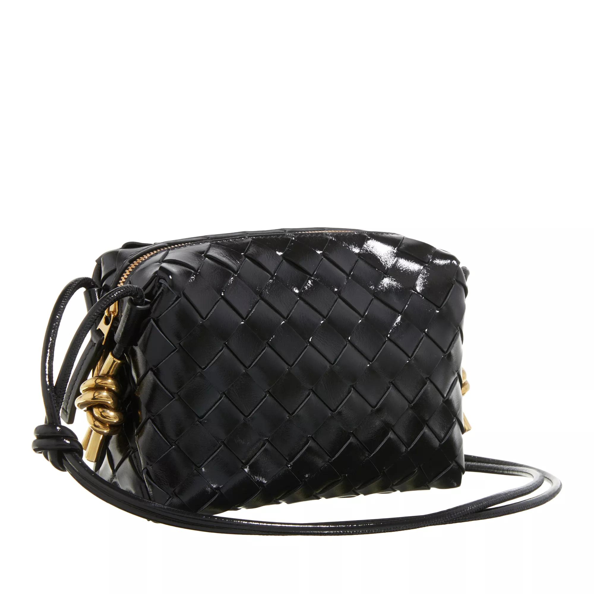 Bottega Veneta Crossbody bags Handbag Leather in zwart