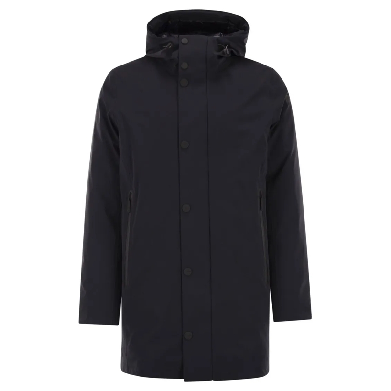 Rrd  Montecristo Floating Eskimo - Jacket With Hood Black