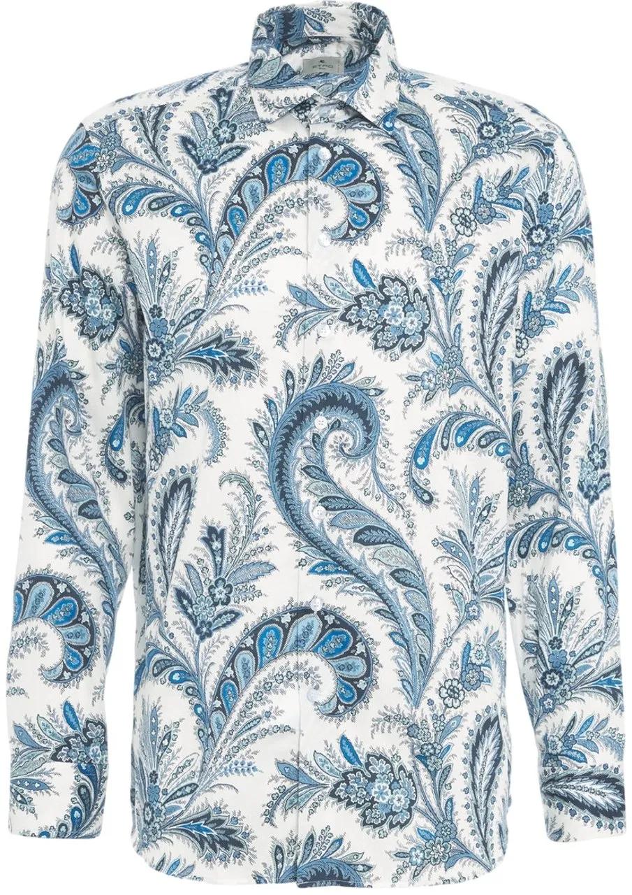 Etro - Shirt with paisley pattern - Größe 42 - weiß
