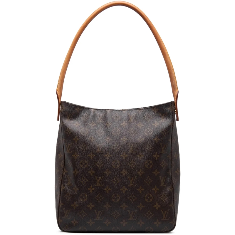 Louis Vuitton Schultertasche Monogram Looping GM braun