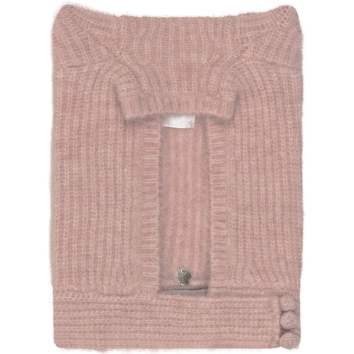 Coperni Casquette Coperni Pastel pink stretch wool blend balaclava rose