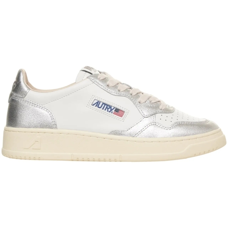 Autry International Low-Top-Sneaker Sneakers 'Medalist Low' silber