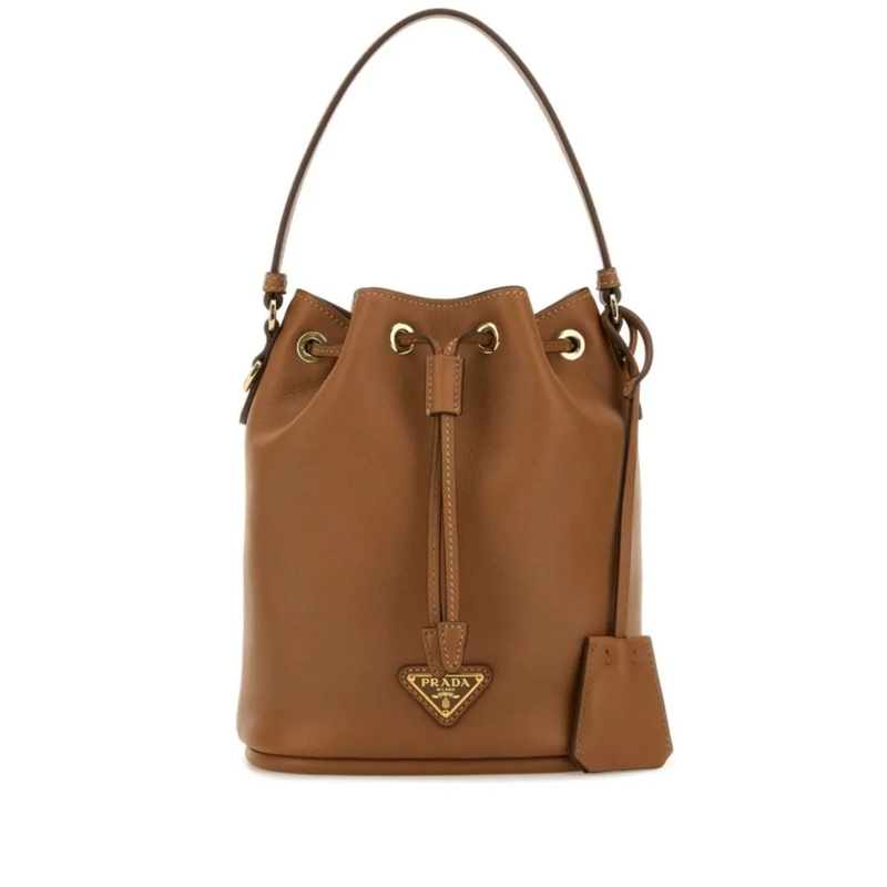 Prada Sac reporter Re-Edition 1978 Bucket Bag Brown