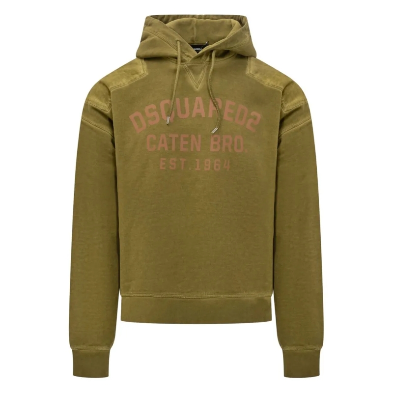 Dsquared2  Hooded Brown Sweatshirt Brown
