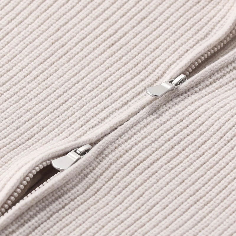 Gran Sasso Cardigan Strickjacke aus Schurwolle beige(Image 3)