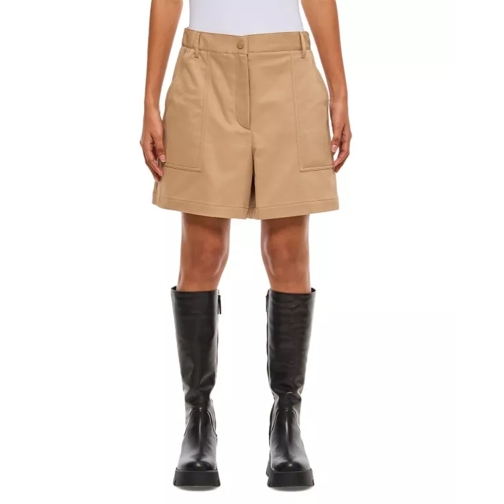 Moncler Cotton Shorts Brown 