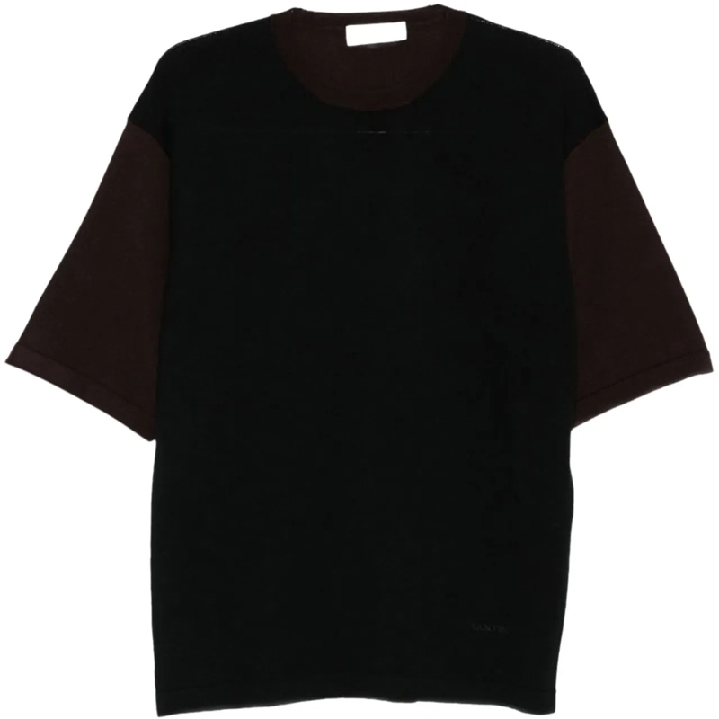 Lanvin T-Shirt T-Shirts And Polos Black schwarz