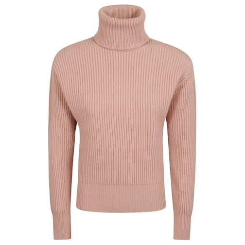 Stella McCartney Rollkragenpullover Cashmere Wool Blend Sweater Pink