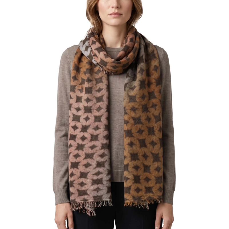 Mala Alisha Écharpe légère Tuch Mirage aus Kaschmir pink(Image 2)