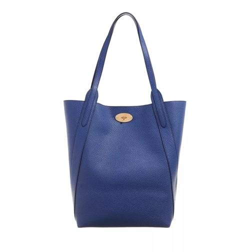 Mulberry North South Bayswater Tote Blue/Heavy Grain Tote