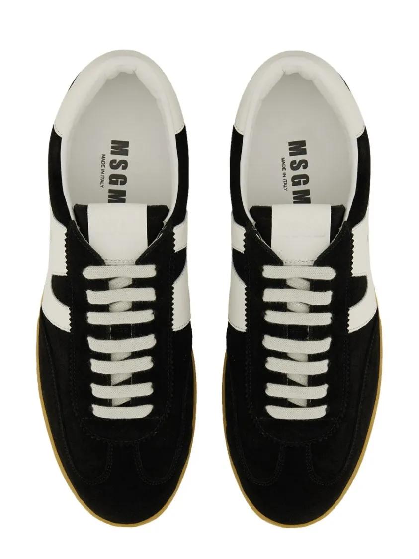 Thumbnail - MSGM Low-Top Sneaker - "Retro" Sneaker - Gr. 45 (EU) - in Schwarz - für Damen