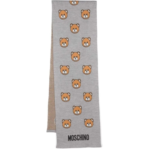 Moschino  Scarfs Grey Gray grau