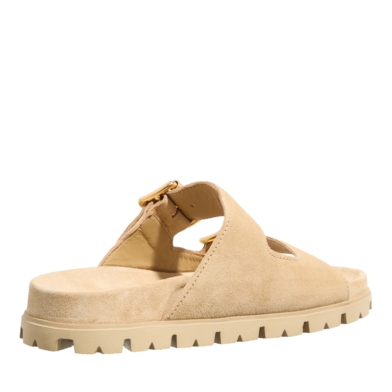 Prada Sandalen Sandali Scamosciato Ecru(Image 5)