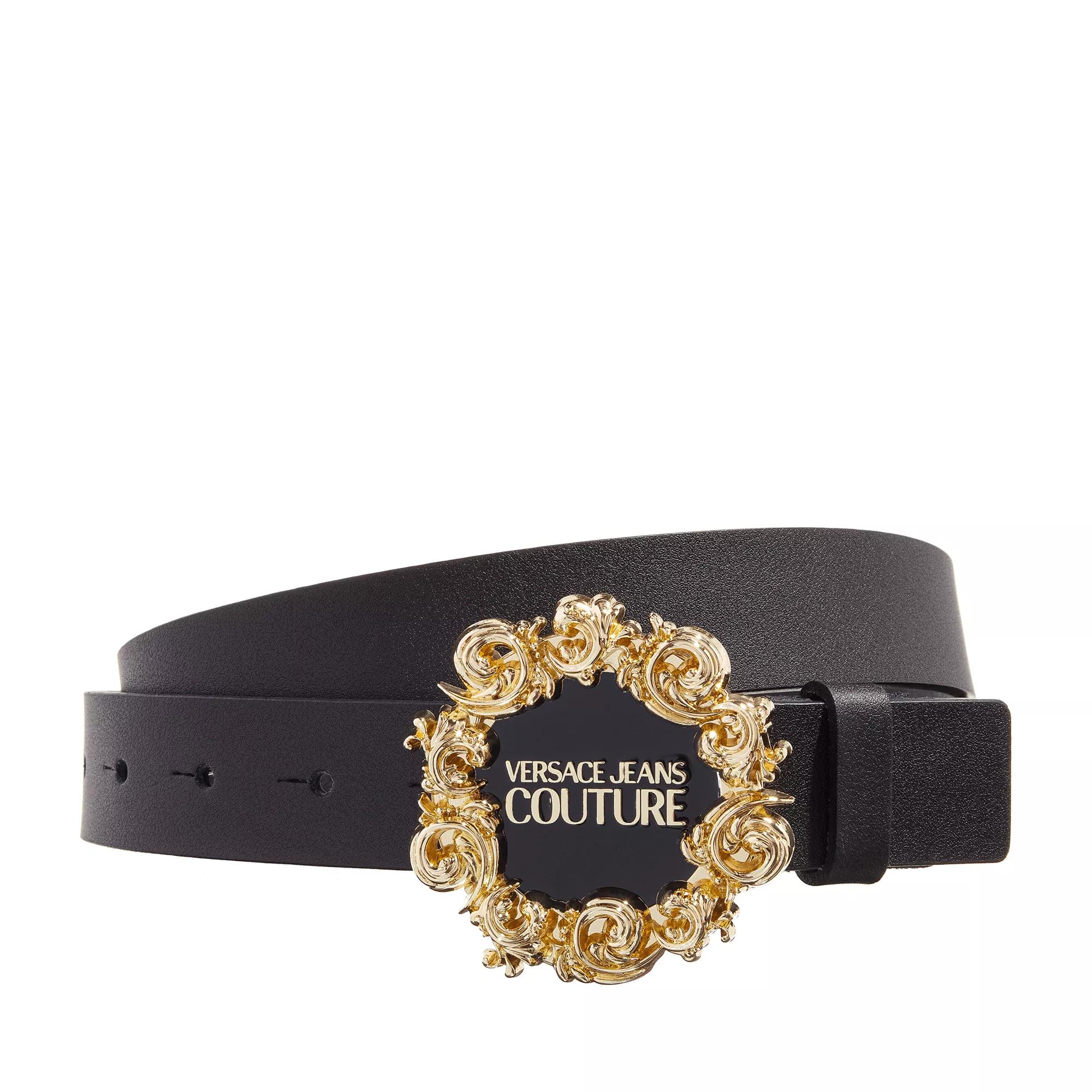 Versace Jeans Couture Cintura Belt Black Cintura in pelle