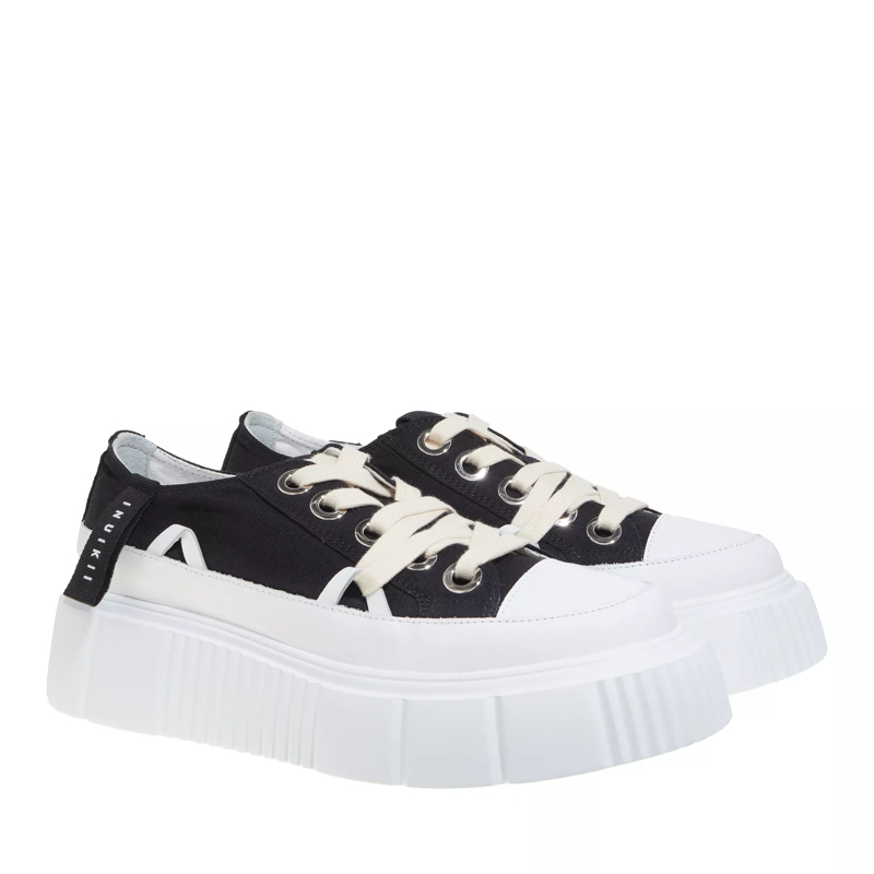 INUIKII Platform Sneakers Matilda Canvas Low 23 Black