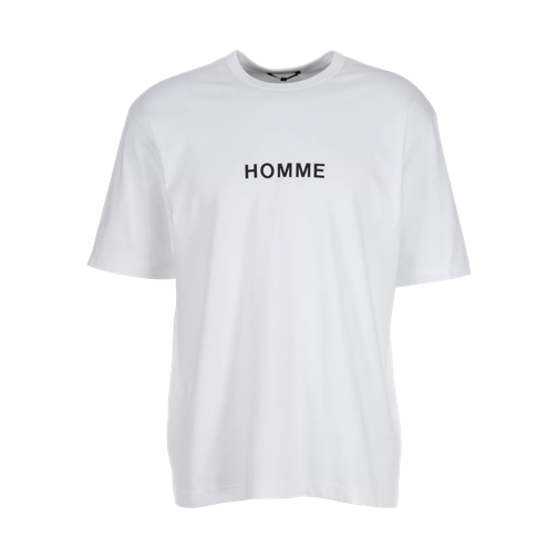 Comme des Garcons T-Shirt mit Logo-Print white white 