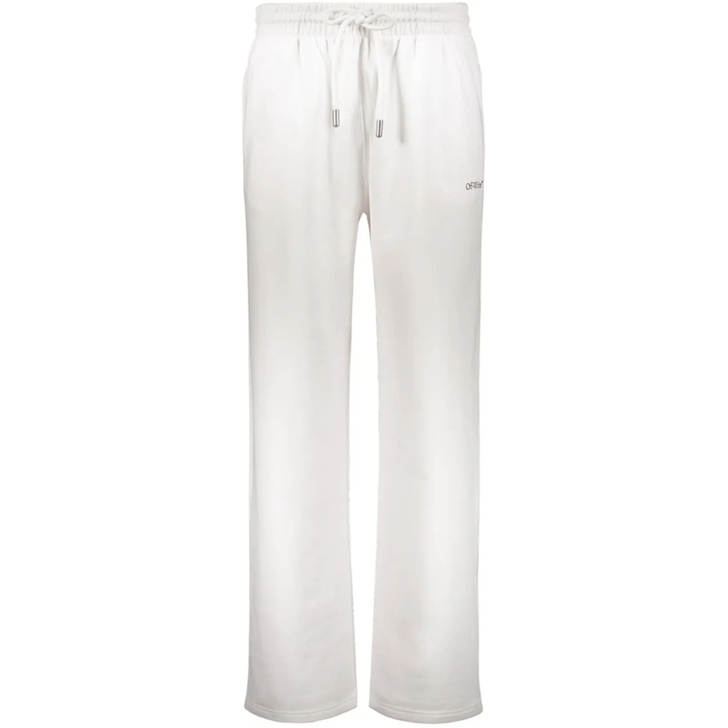 Off-White T-Shirt Off-White Cotton Pants weiß