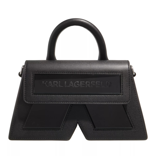 Karl Lagerfeld K/Icon K Cb Leather Black Borsetta a tracolla