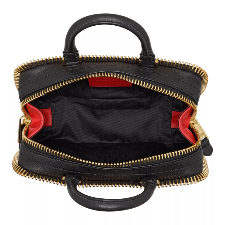 Moschino Moschino Rider Bag Fantasy Print Black Crossbody Bag
