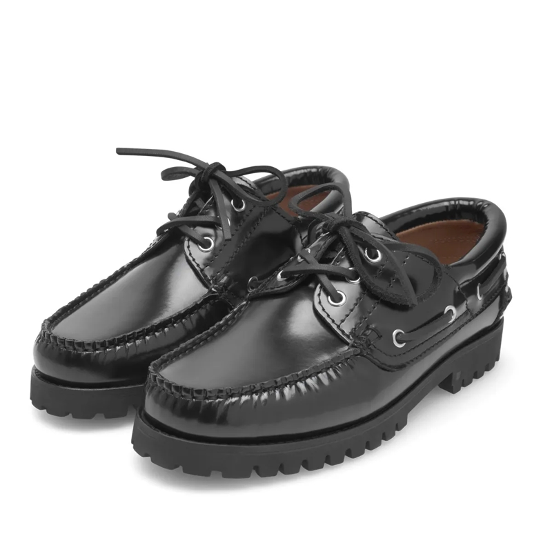 Henry Stevens Chaussures de bateau Bootsschuh Morgan W DS schwarz(Image 2)