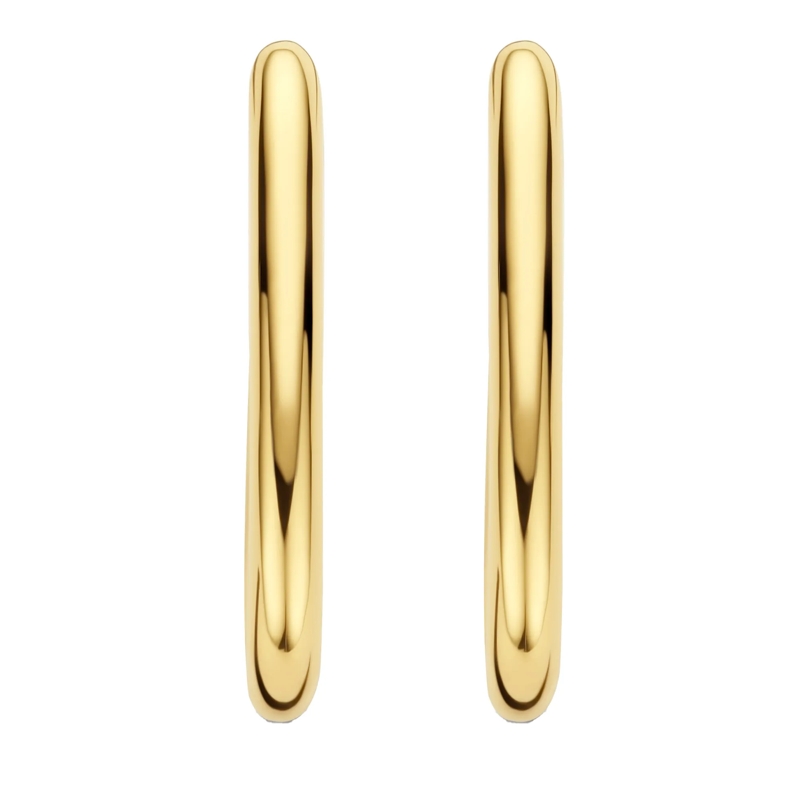 Ti Sento Ohrstecker 925er Sterlingsilber The Classic Creole gold